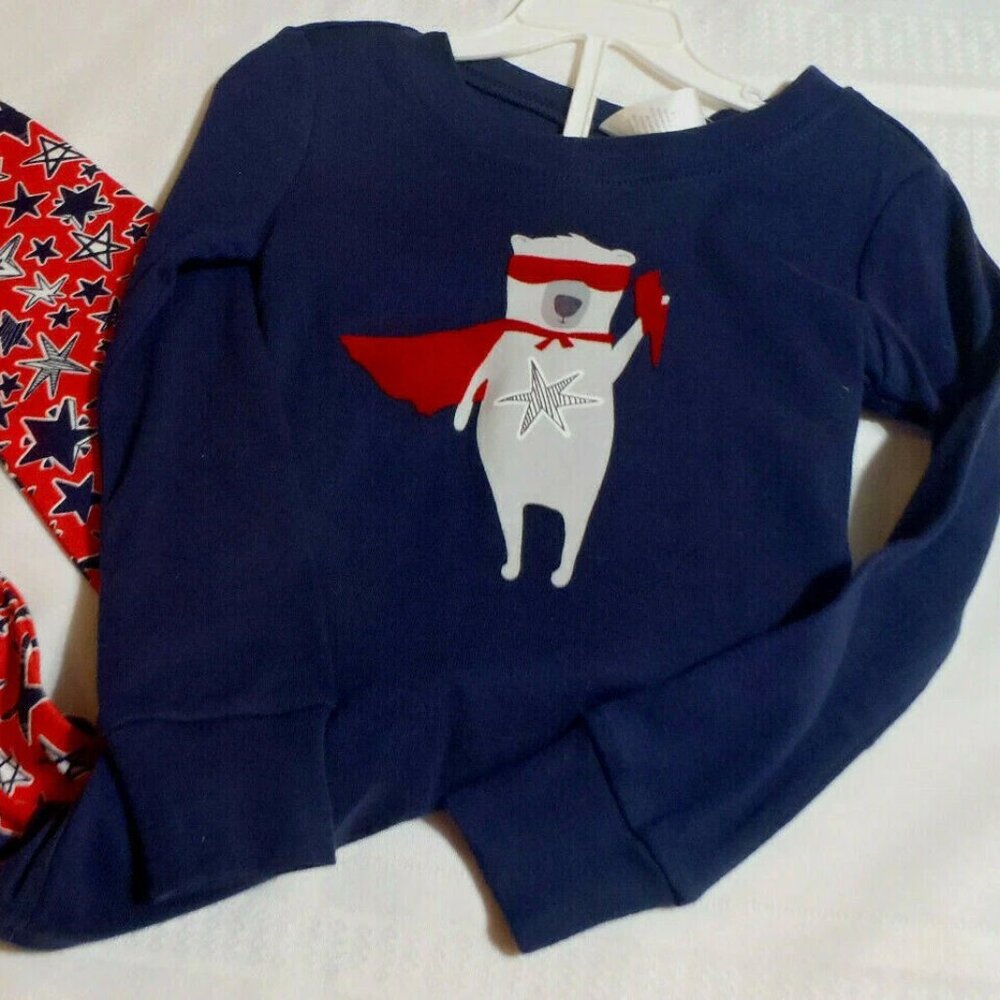 Gymboree Outlet Size 4 NWT Cotton Pajama Pant Shirt Sleepwear Set
